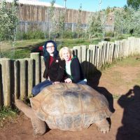 Adrienne and I- in Tortoise country