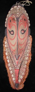 Mwai mask, middle Sepik river 